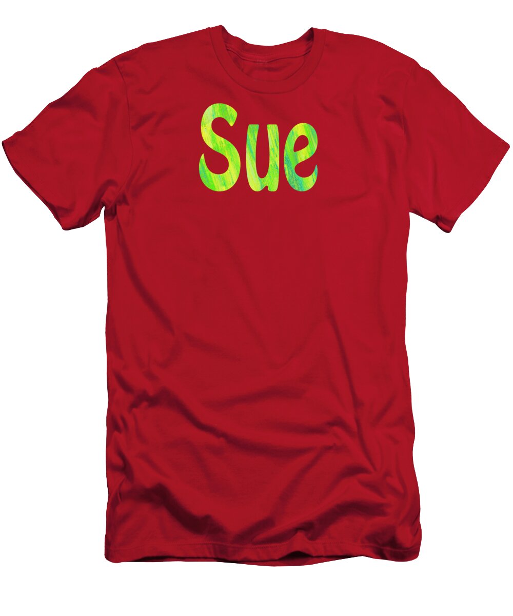 Sue T-Shirt featuring the painting Sue by Corinne Carroll