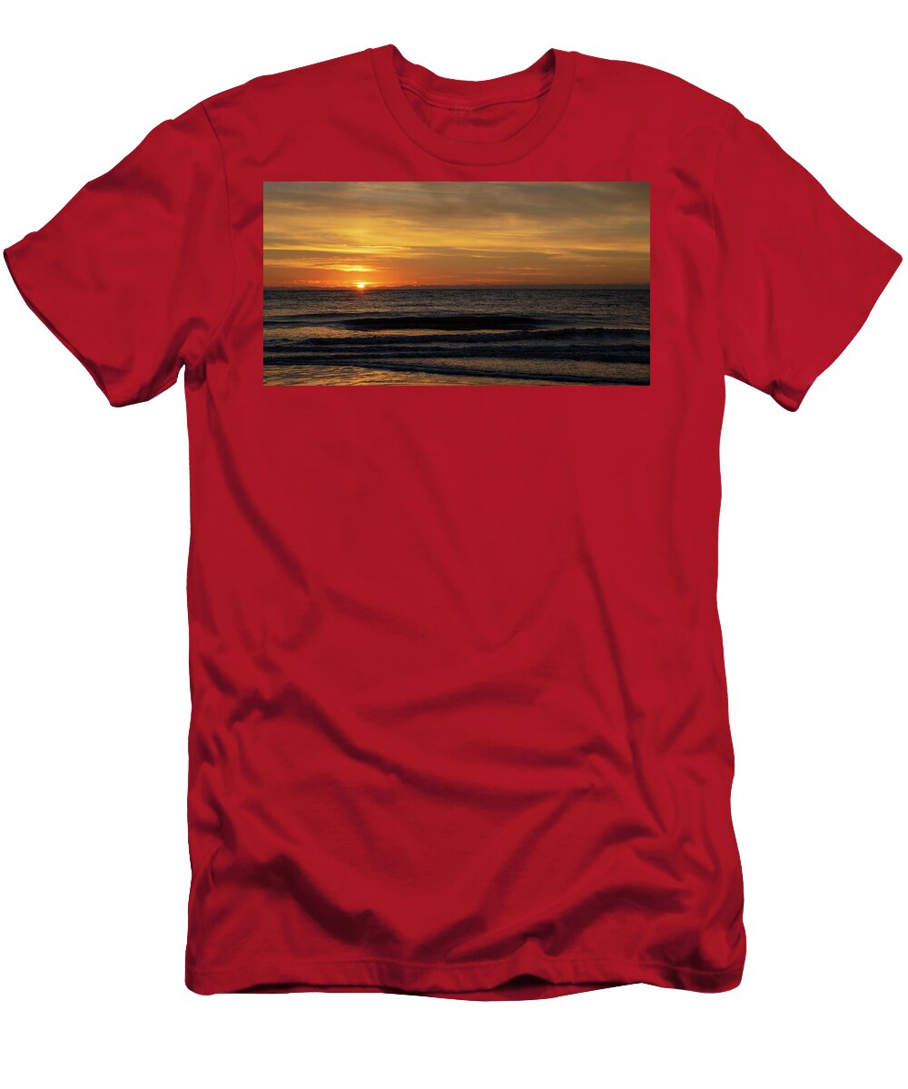 Sunrise T-Shirt featuring the photograph Sunrise Over Hilton Head Island No. 0338 by Dennis Schmidt