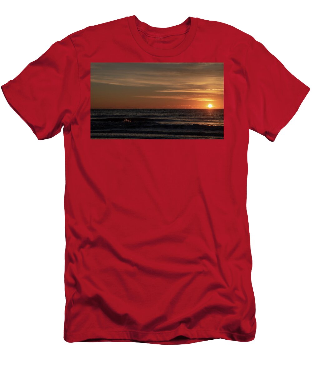 Sunrise T-Shirt featuring the photograph Sunrise Over Hilton Head No. 0352 by Dennis Schmidt