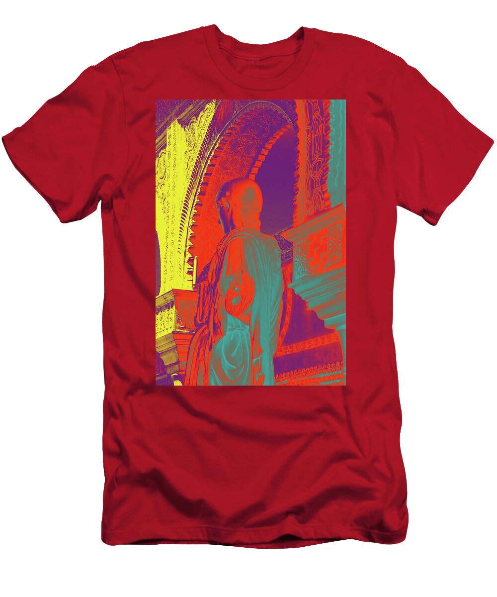 Color T-Shirt featuring the mixed media True Colors by Giorgio Tuscani