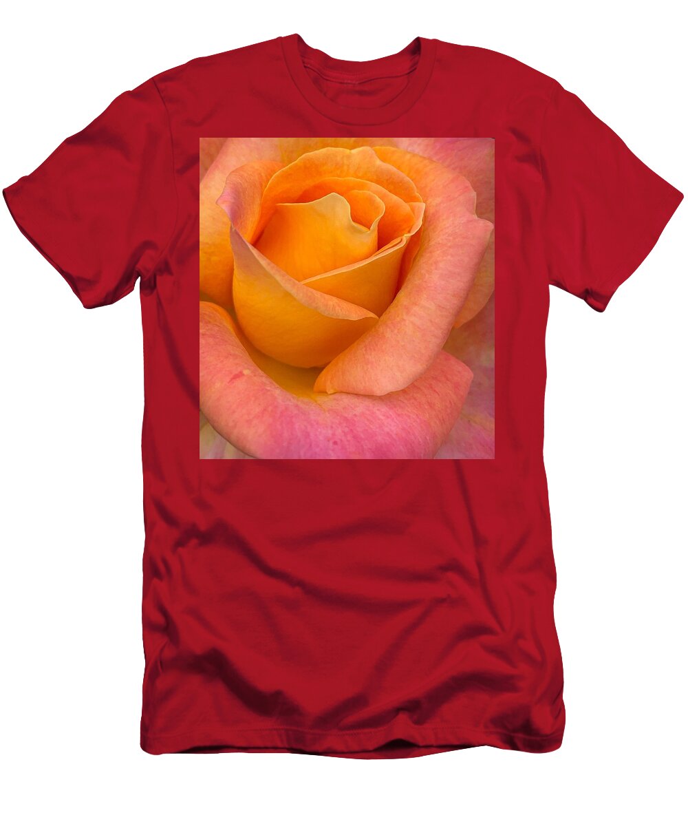 Rose T-Shirt featuring the photograph Vertical Rose by Anamar Pictures