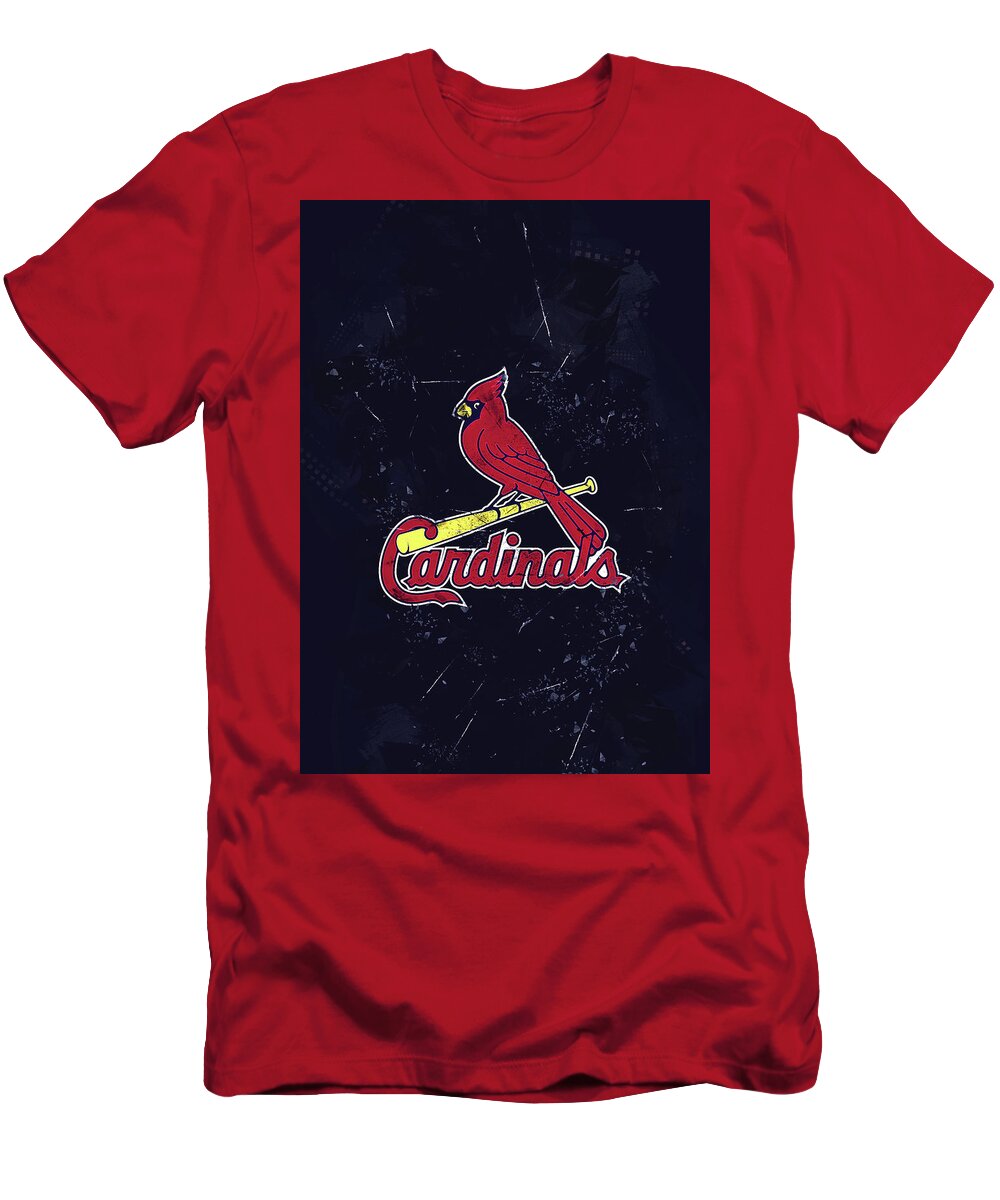 Baseball Rotis St. Louis Cardinals T-Shirt by Leith Huber - Pixels