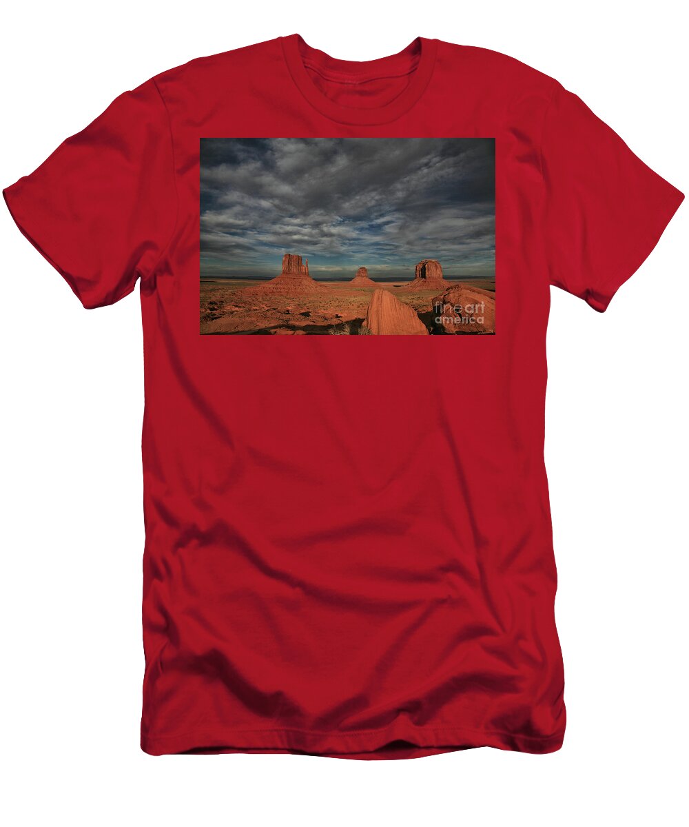 Mittens T-Shirt featuring the photograph The Mittens #1 by Timothy Johnson