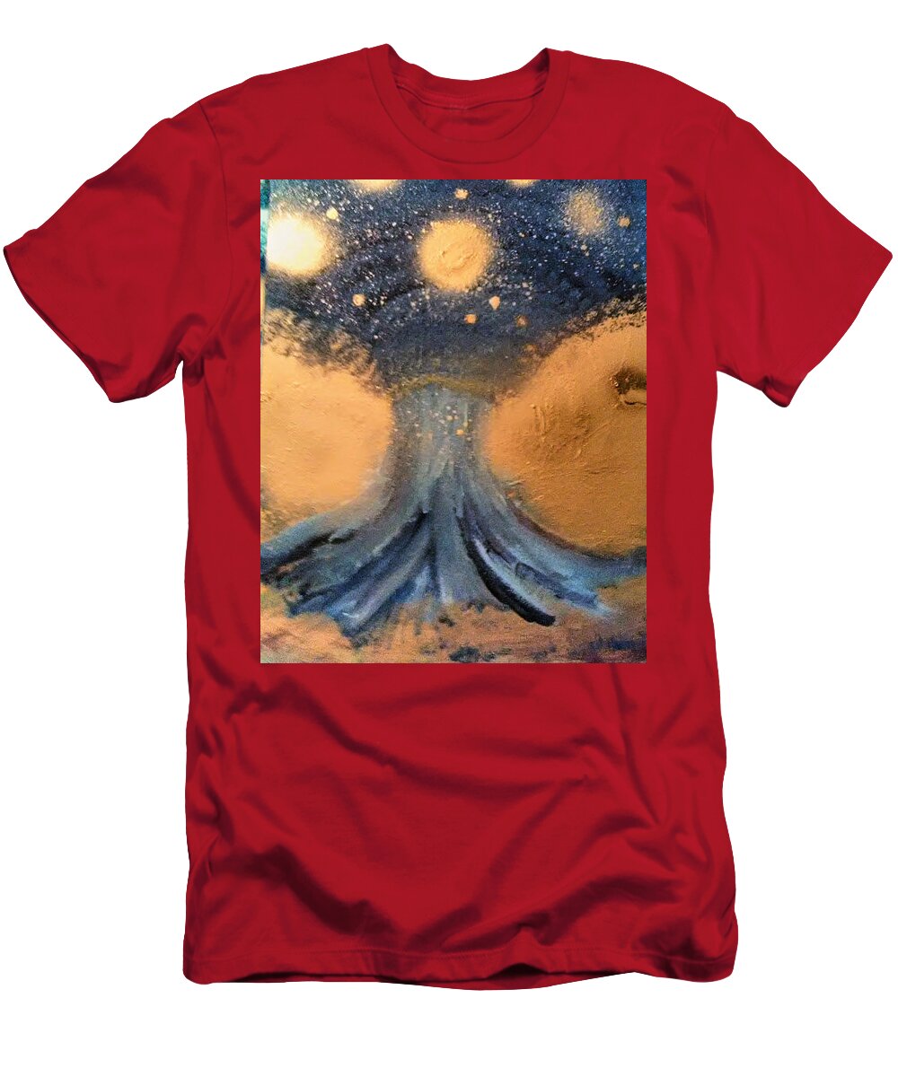Acrylic T-Shirt featuring the painting Tree of Life #1 by Andrew Blitman
