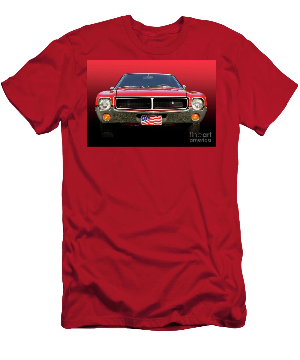 Automobile T-Shirt featuring the photograph 1968 AMC Javelin SST by Dennis Hedberg