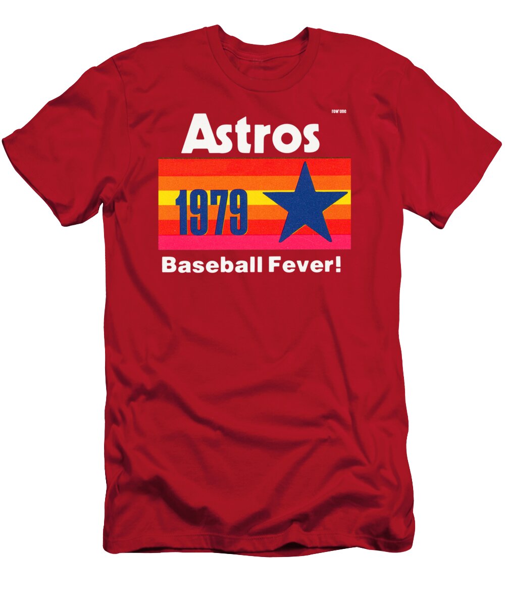 Cyber Monday Deals 2020 T-Shirt featuring the mixed media 1979 Houston Astros Baseball Fever by Row One Brand