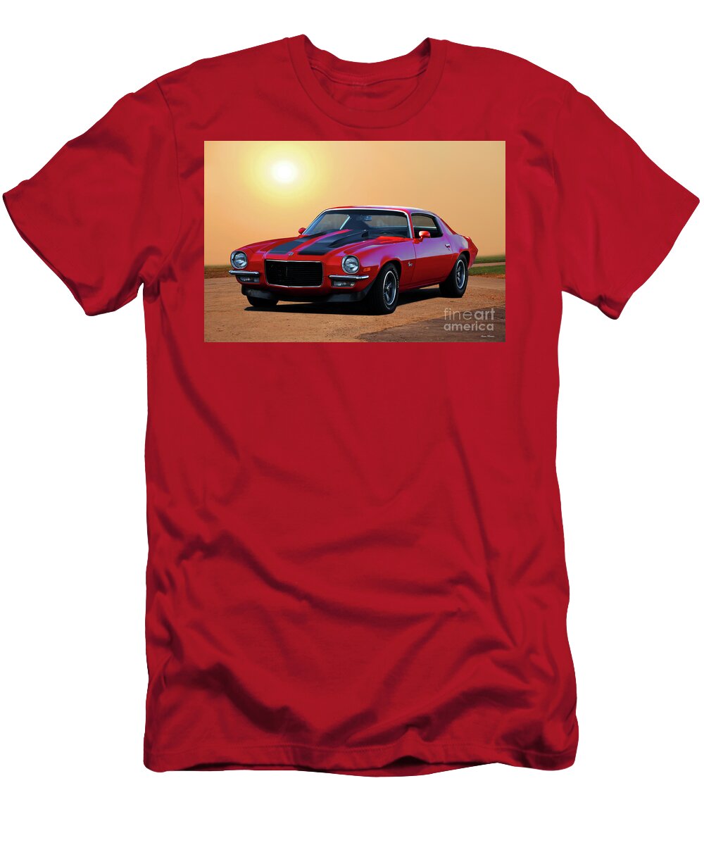  1970 Chevrolet Camaro T-Shirt featuring the photograph 1970 Chevrolet Camaro #3 by Dave Koontz