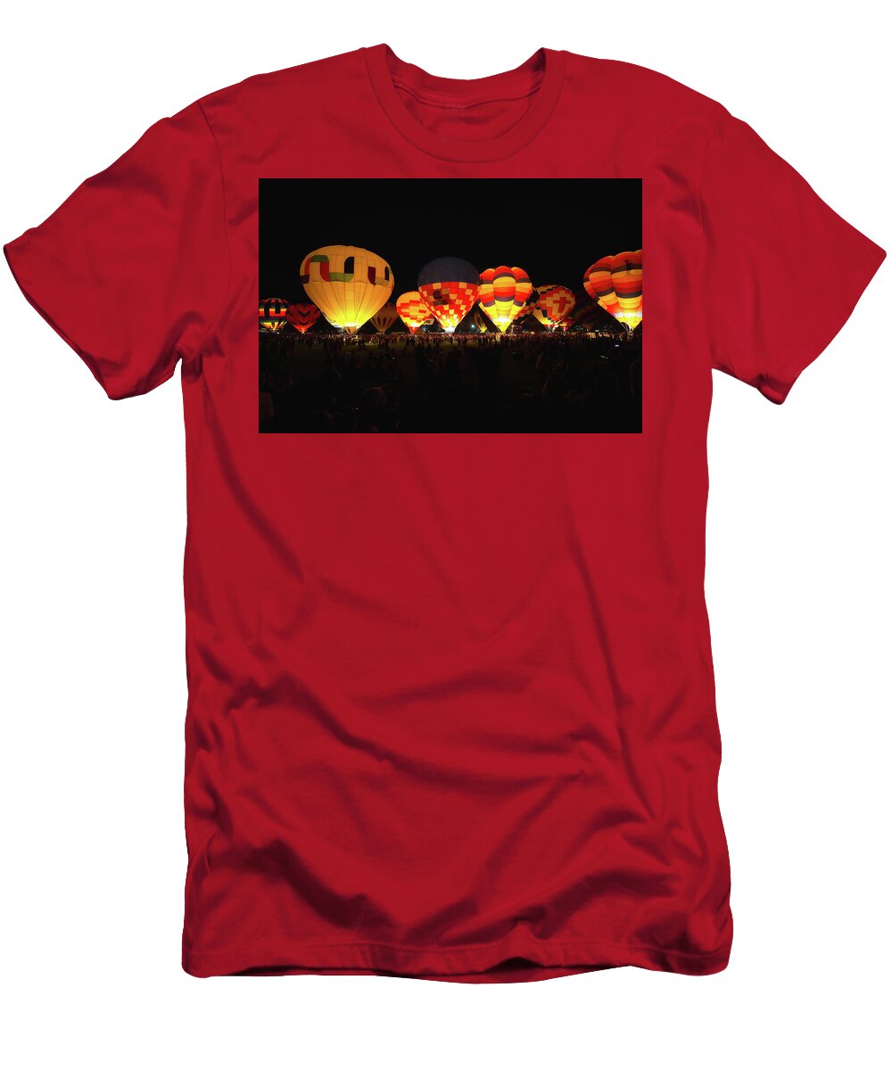 Co T-Shirt featuring the photograph Balloon Fest #4 by Doug Wittrock