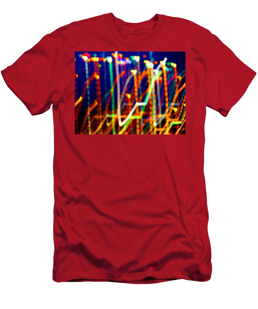 Abstract T-Shirt featuring the digital art Abstract Exressionaryish #16 by T Oliver