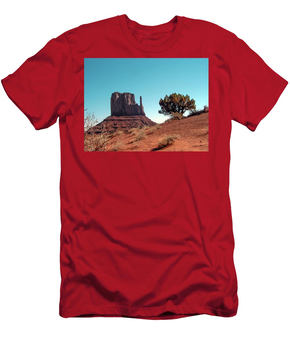 Monument T-Shirt featuring the photograph American Southwest. by Louis Dallara