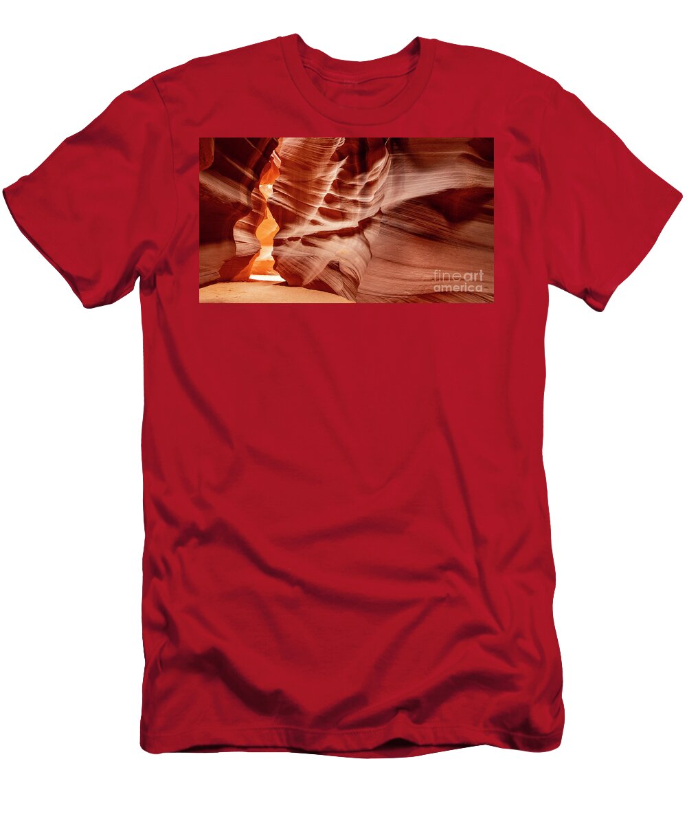 Antelope Canyon Candlestick T-Shirt featuring the photograph Antelope Canyon Candlestick by Dustin K Ryan