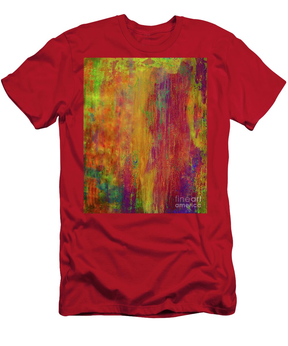 A-fine-art T-Shirt featuring the painting Belle Amour by Catalina Walker
