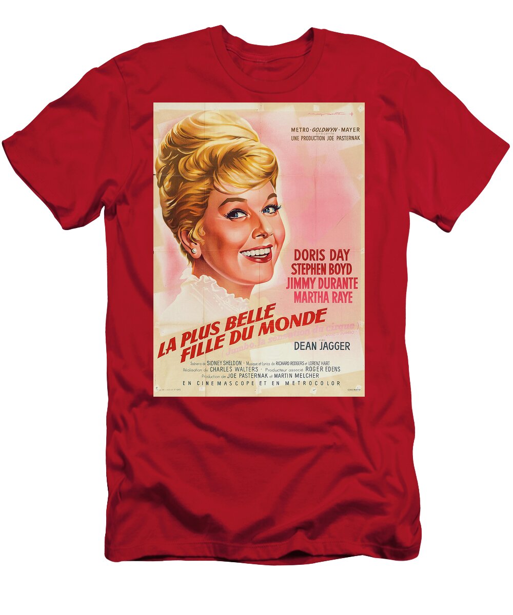 Synopsis T-Shirt featuring the mixed media ''Billy Rose's Jumbo'', 1962 - art by Roger Soubie by Movie World Posters