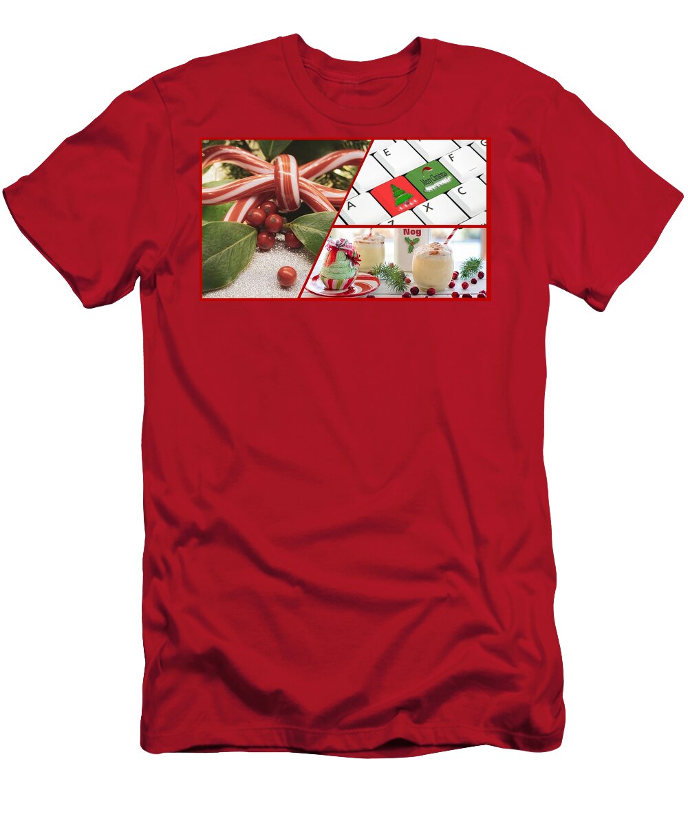 Merry Christmas T-Shirt featuring the photograph Christmas Sweets by Nancy Ayanna Wyatt
