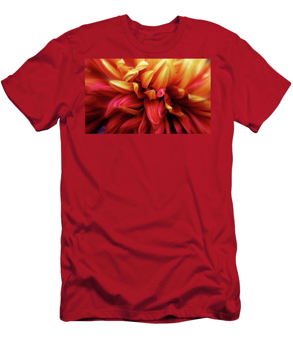 Chrysanthemum T-Shirt featuring the photograph Chrysanthemum Sway by Jessica Jenney