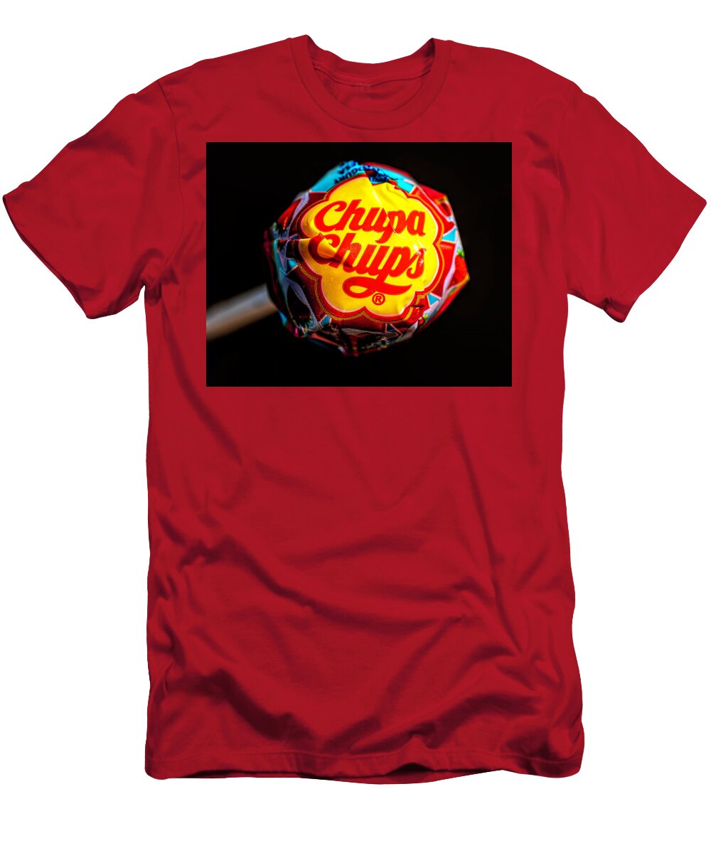 Art T-Shirt featuring the photograph Chupa Chups Lollipop 2 by James Sage