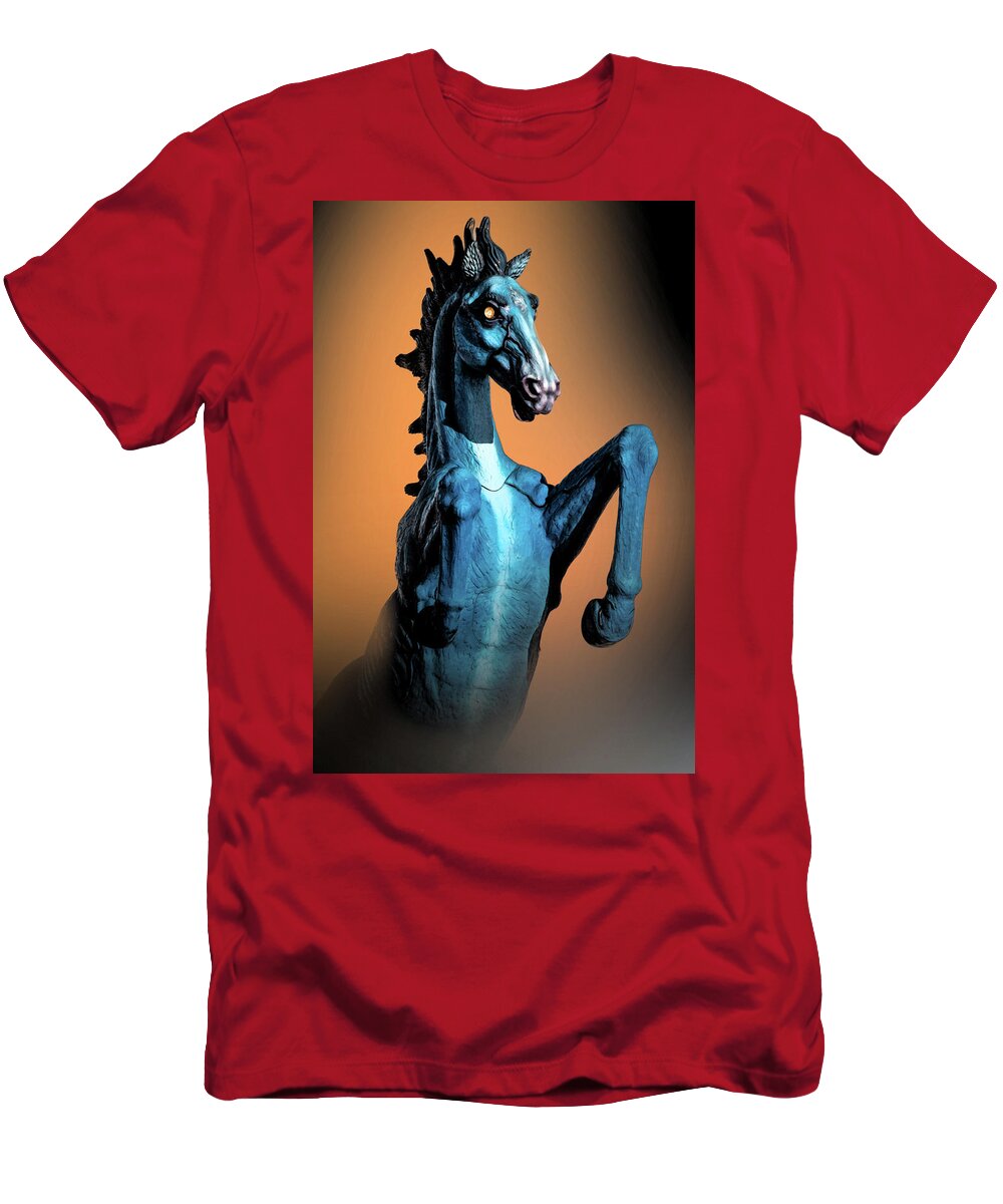 DIA Demon Horse T-Shirt by Ben Zell - Fine Art America