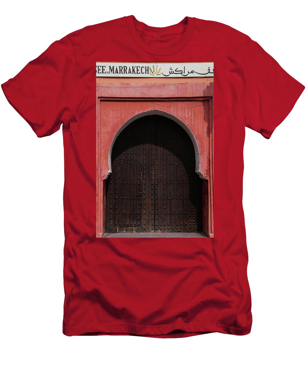 Marrakech T-Shirt featuring the photograph Doorway in Marrakech by Joshua Van Lare
