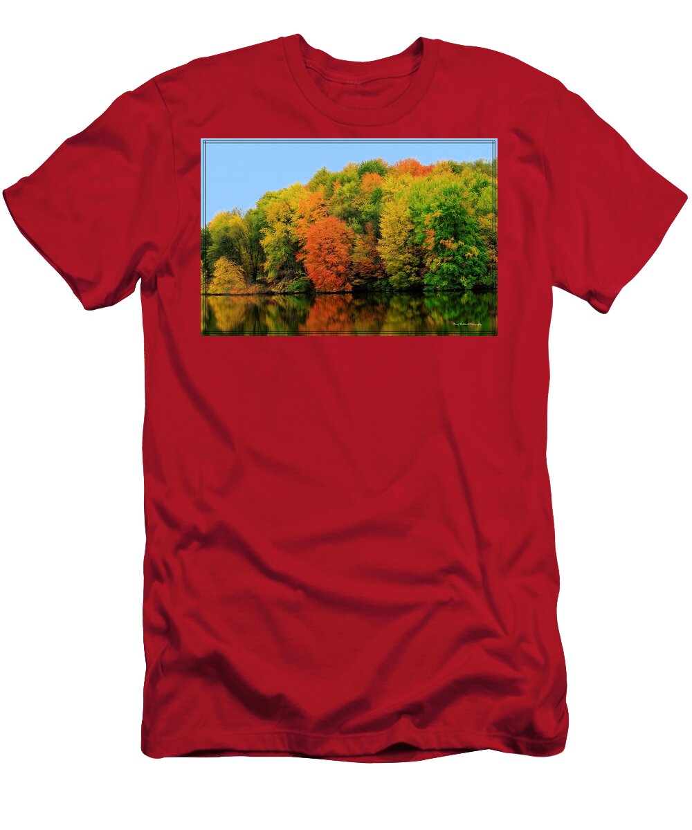 Fall T-Shirt featuring the photograph Fall at Nimisila by Mary Walchuck
