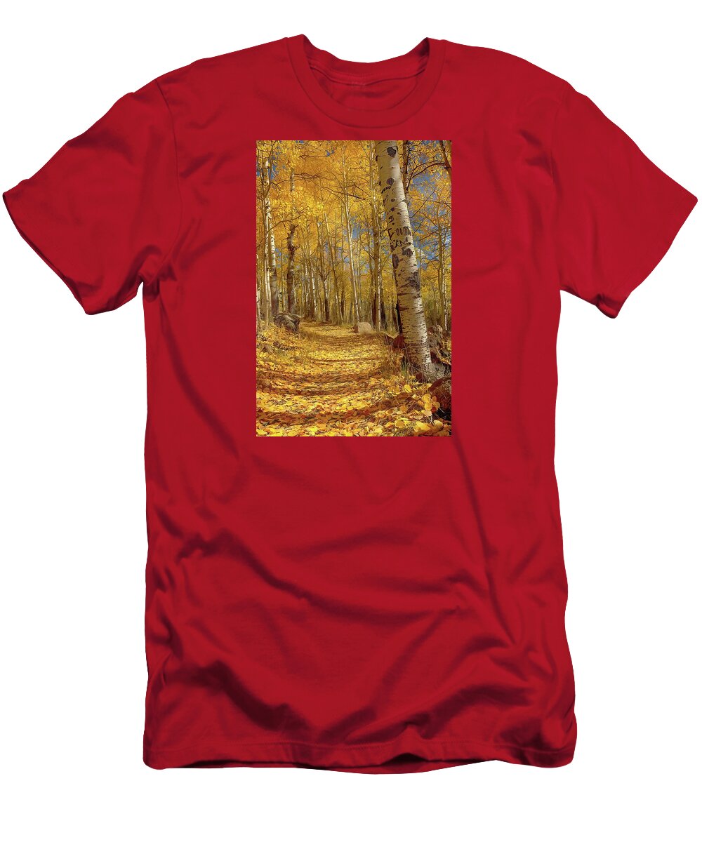 Autumn T-Shirt featuring the photograph Fall In Love by Rebecca Herranen