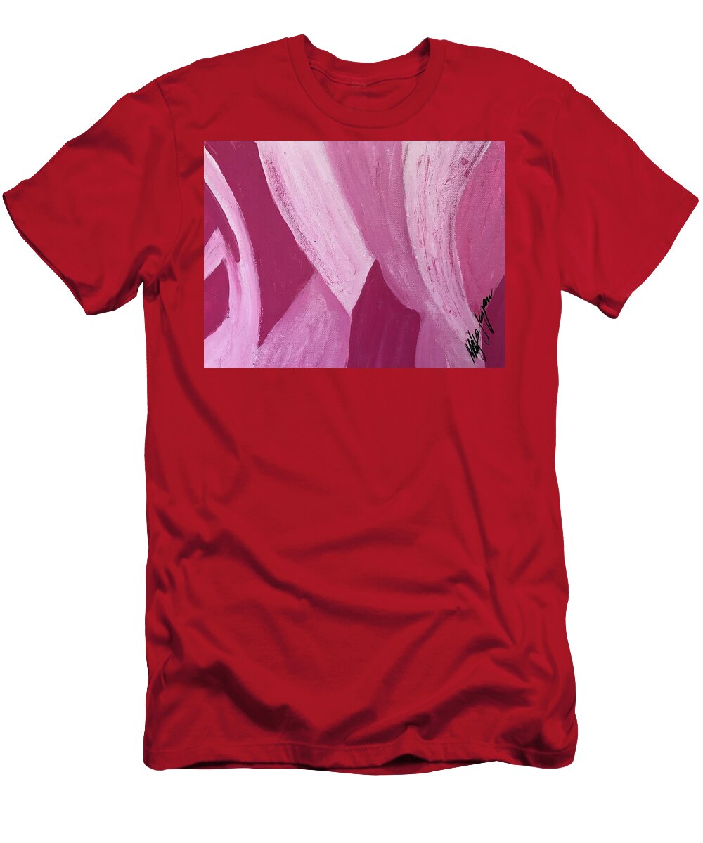 Femmes T-Shirt featuring the painting Femmes by Medge Jaspan