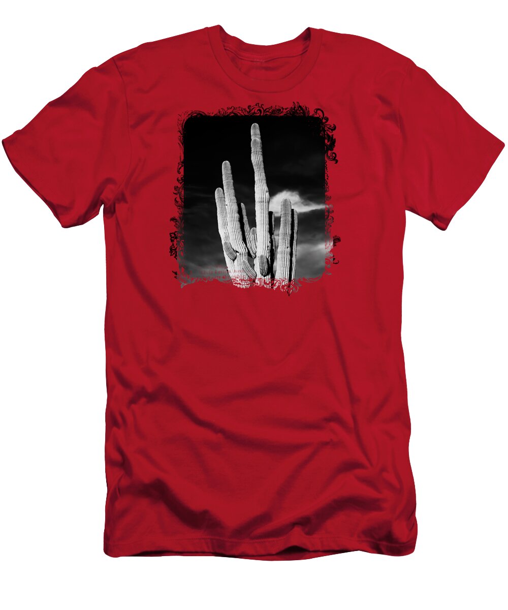 Saguaro T-Shirt featuring the photograph Giant Saguaro by Elisabeth Lucas