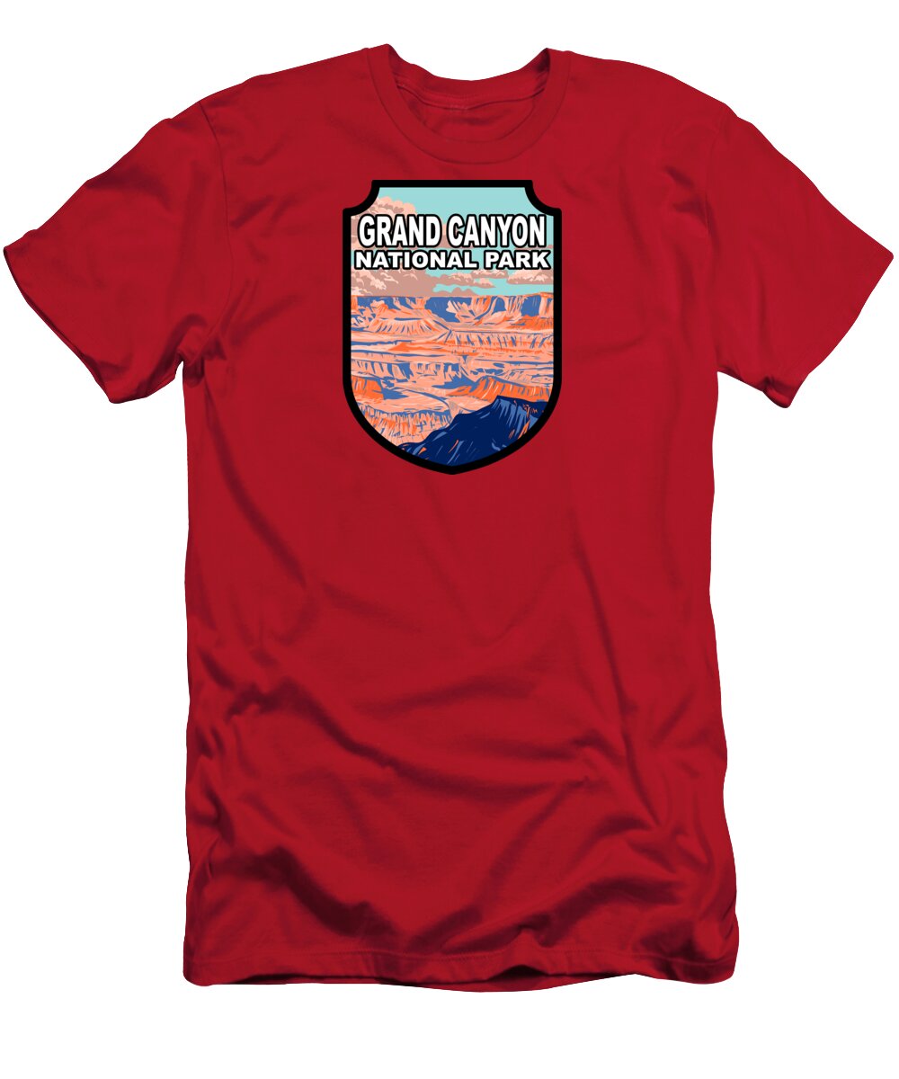 Grand Canyon T-Shirt featuring the photograph Grand Canyon National Park Arizona by Keith Webber Jr
