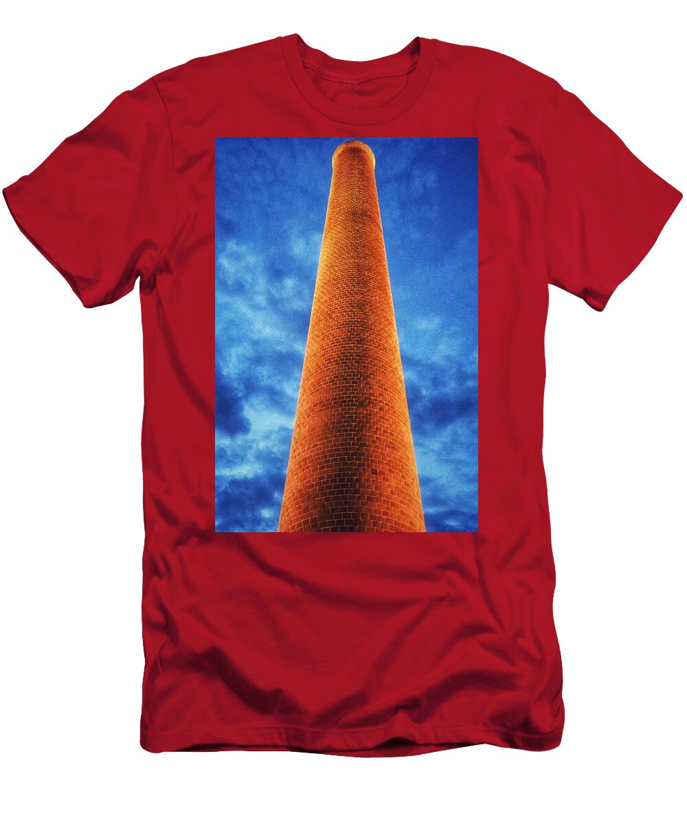 Photo T-Shirt featuring the photograph Homestead Stacks 1 by Evan Foster