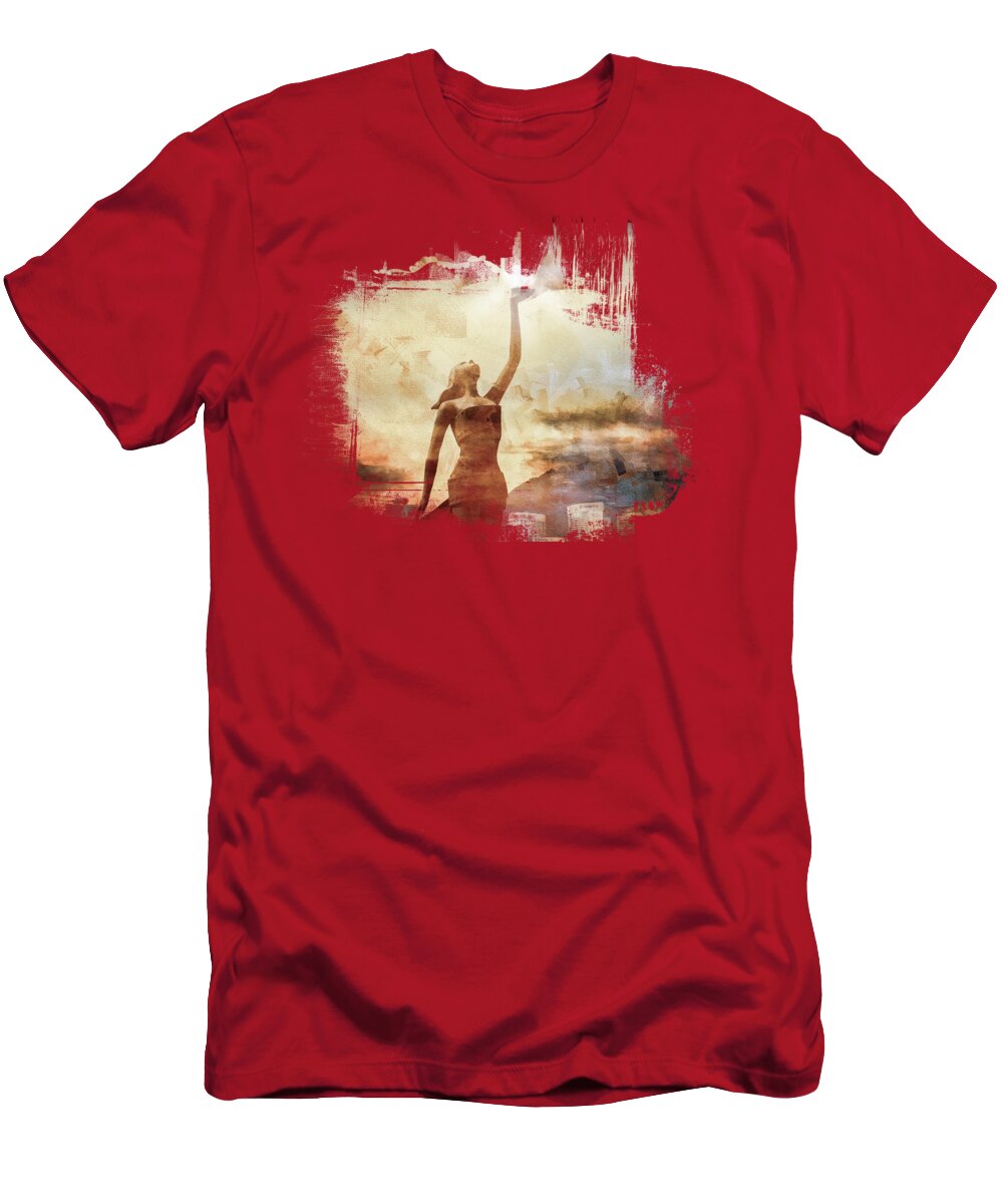 Kowloon T-Shirt featuring the photograph Hong Kong View by Elisabeth Lucas