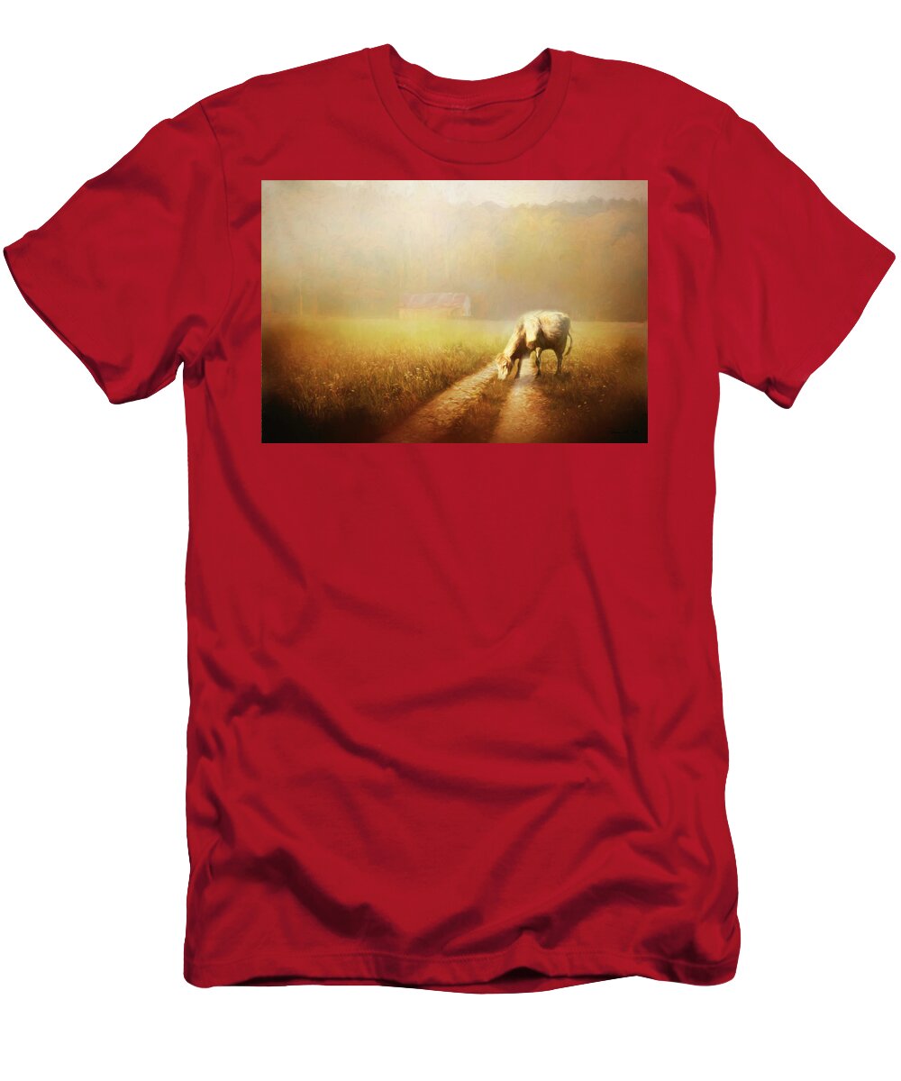 Late Day Calm T-Shirt featuring the photograph Late Afternoon Calm by Bellesouth Studio
