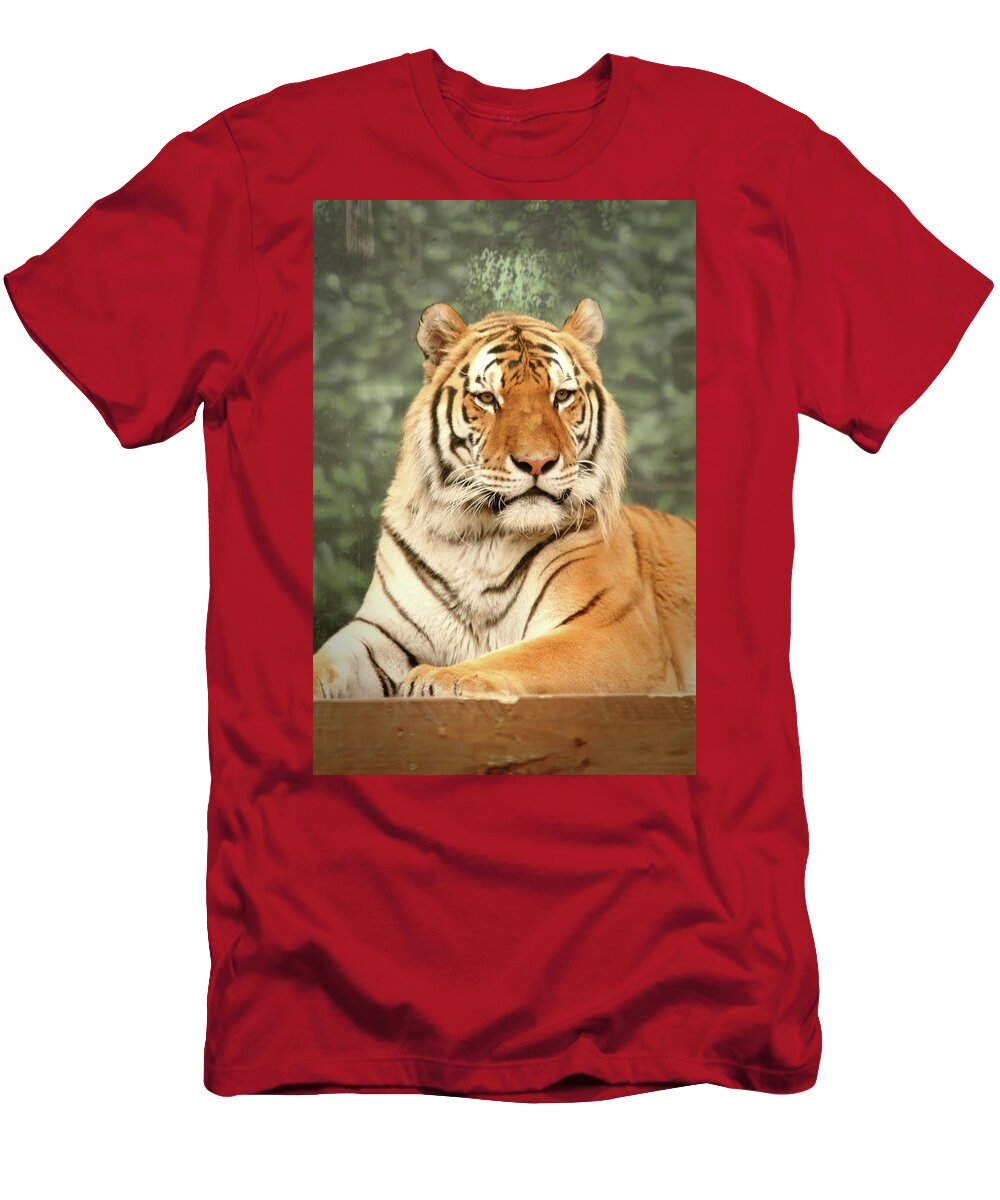 Tiger T-Shirt featuring the photograph Majestic by Lens Art Photography By Larry Trager