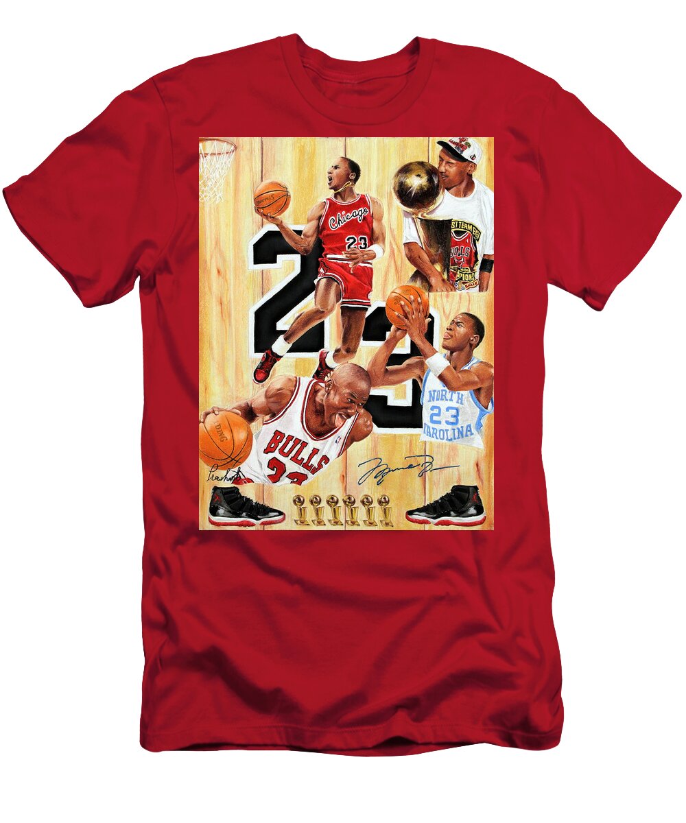 NBA Men's Chicago Bulls Short Sleeve T- Shirt (Red, X Large