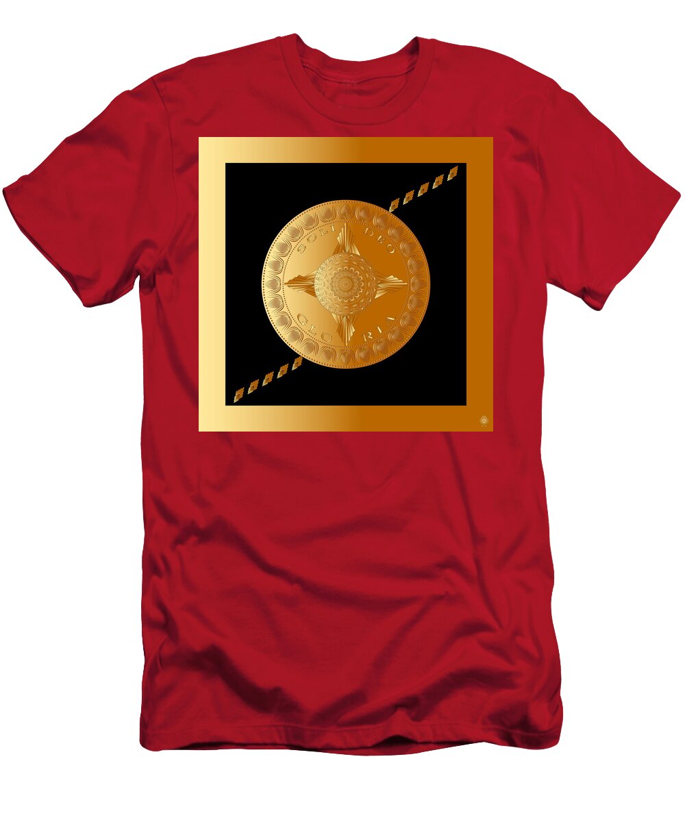 Mandala Graphic T-Shirt featuring the digital art Ornativo Vero Circulus No 4249 by Alan Bennington