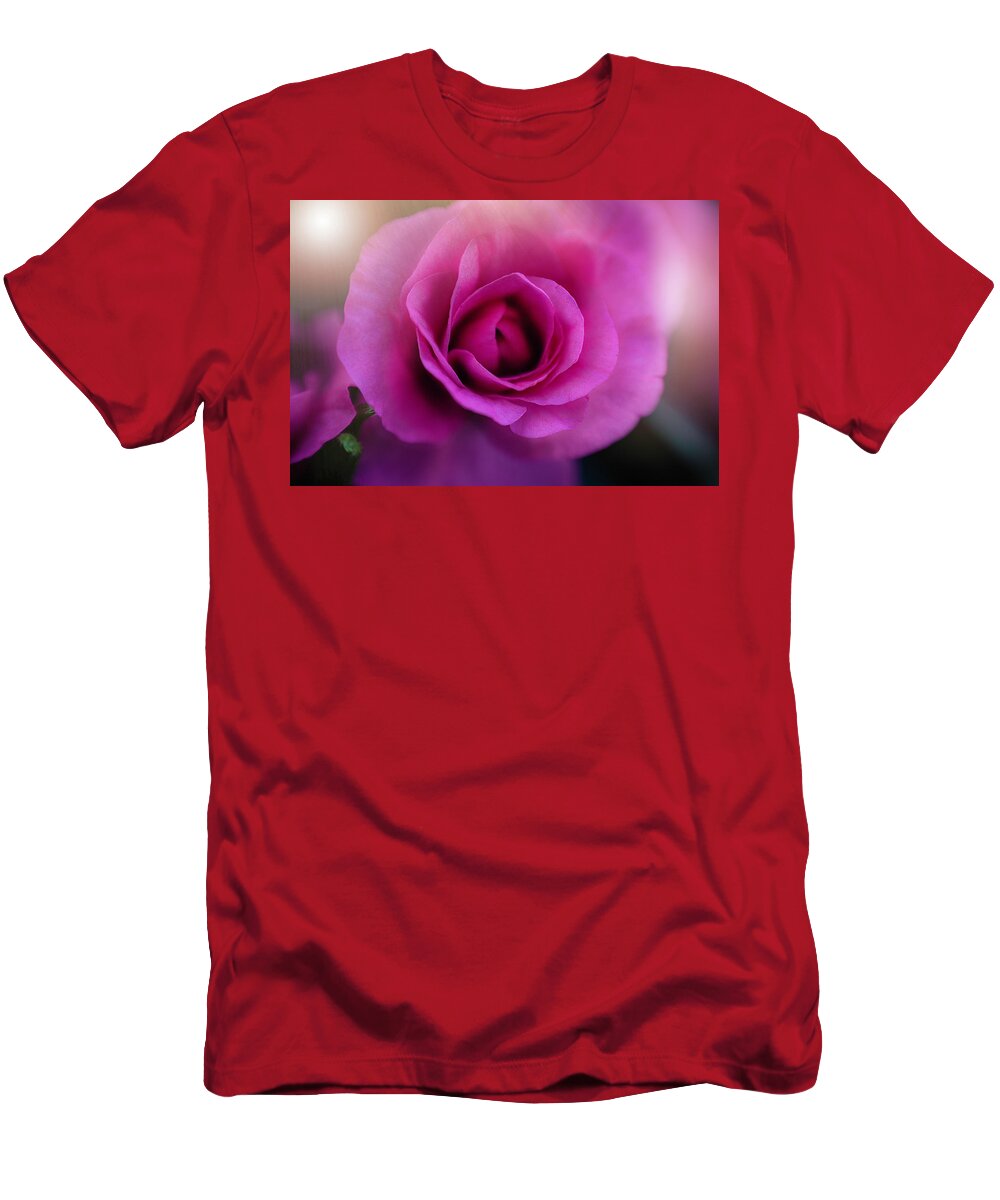  T-Shirt featuring the photograph Pink Delight by Nicole Engstrom