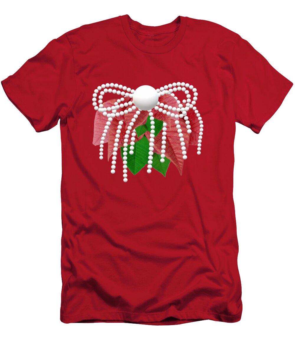 Pretty T-Shirt featuring the digital art Pretty Ugly Holiday Shirt by Delynn Addams