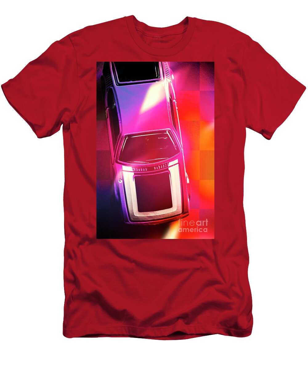 Race T-Shirt featuring the photograph Rainbow road by Jorgo Photography
