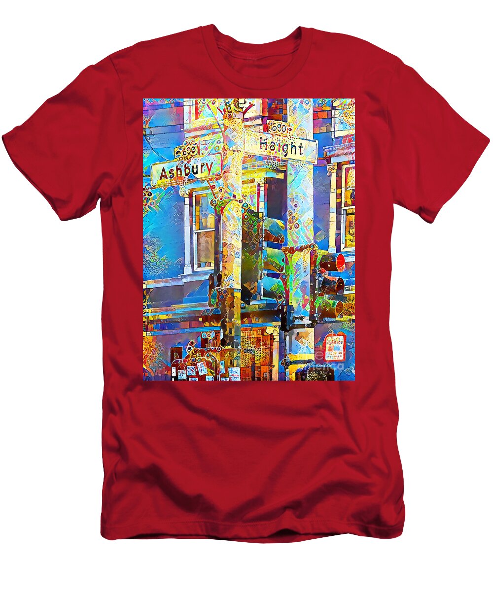 San Francisco Haight Ashbury in Bright Cheerful Colorful Contemporary Organic Elements 20200426 by San Francisco Artist - Pixels