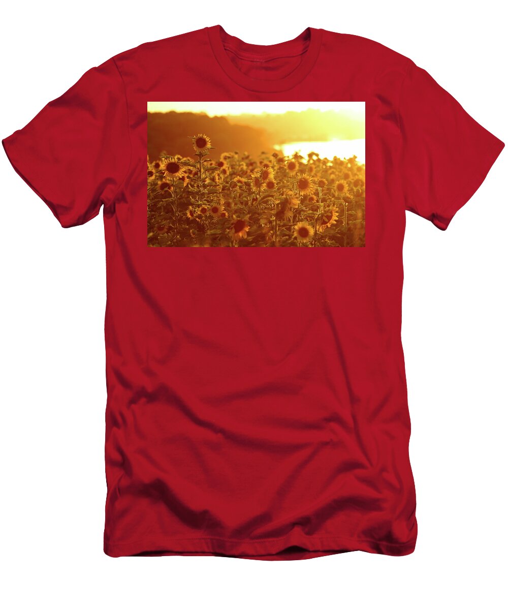 Summer T-Shirt featuring the photograph Stand Above The Crowd by Lens Art Photography By Larry Trager