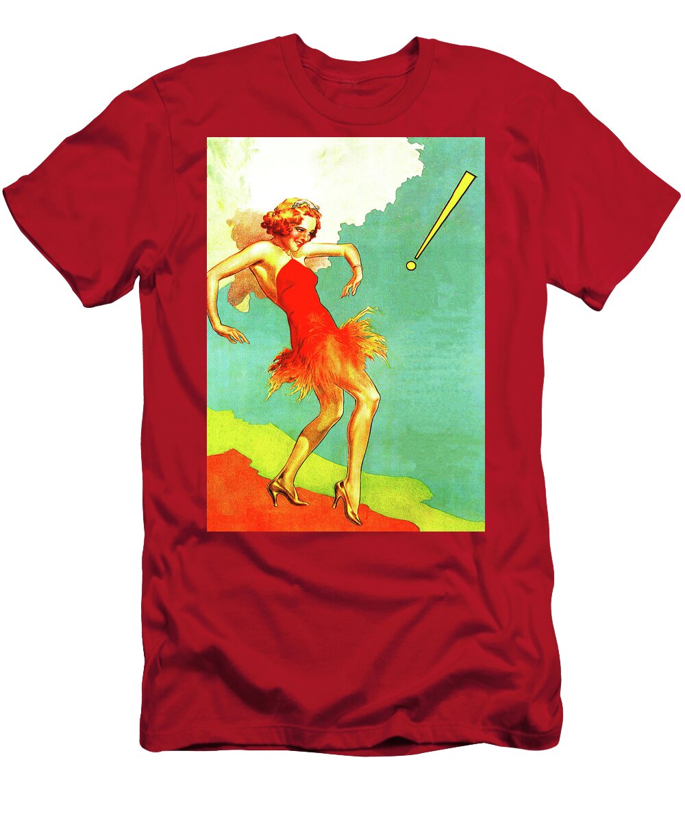 Stand T-Shirt featuring the painting ''Stand up and Cheer'', 1934, movie poster painting by Movie World Posters