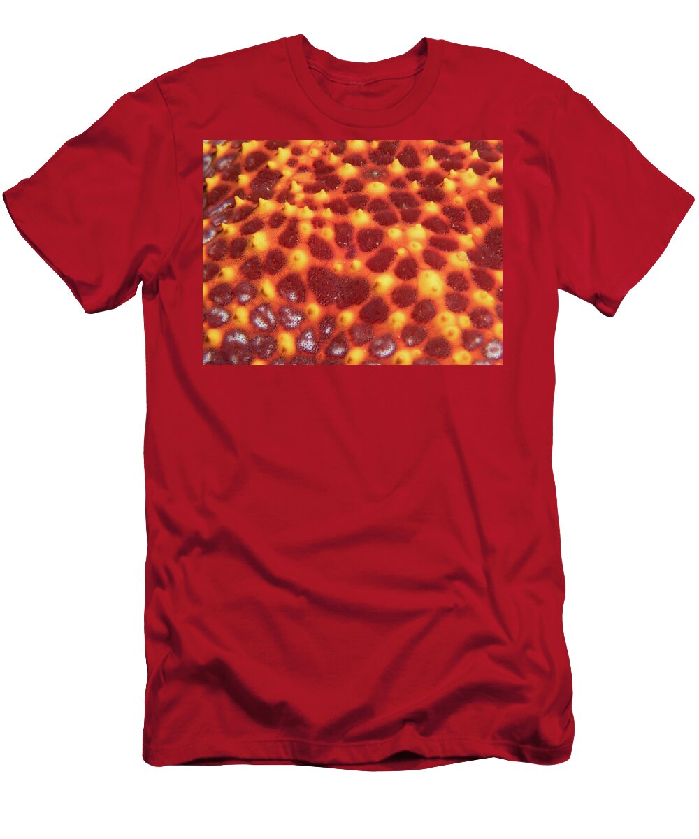 Sea Star T-Shirt featuring the photograph Starfish skin by Brian Weber
