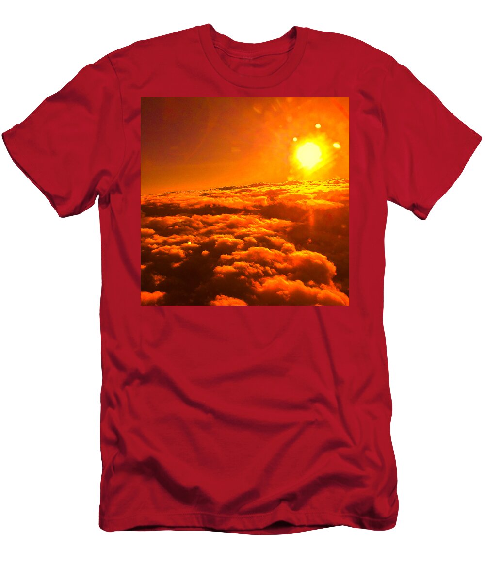 Sunrise T-Shirt featuring the photograph Sunrise at sunset by Trevor A Smith