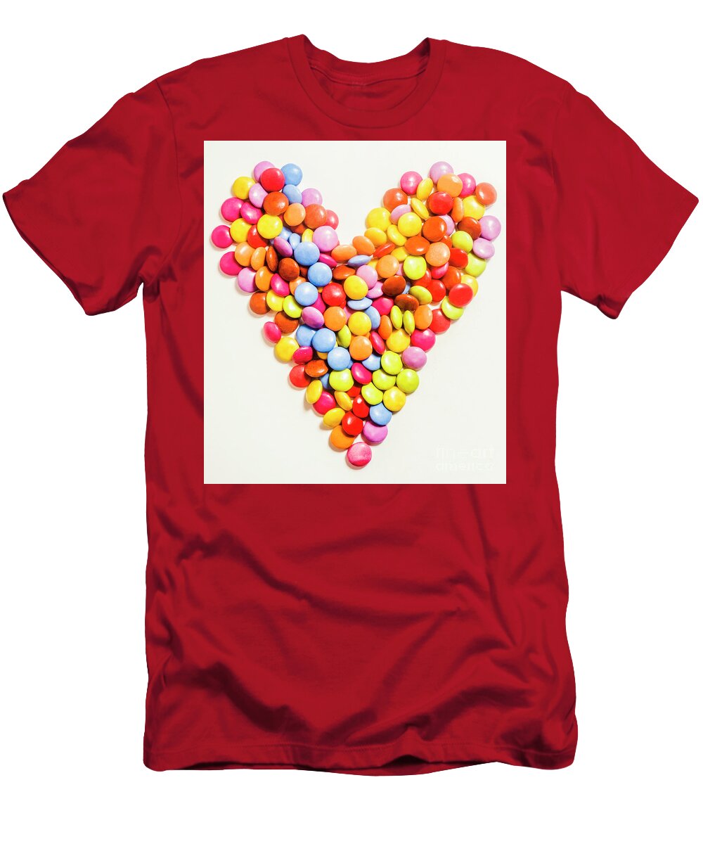 Romantic T-Shirt featuring the photograph Sweethearts by Jorgo Photography
