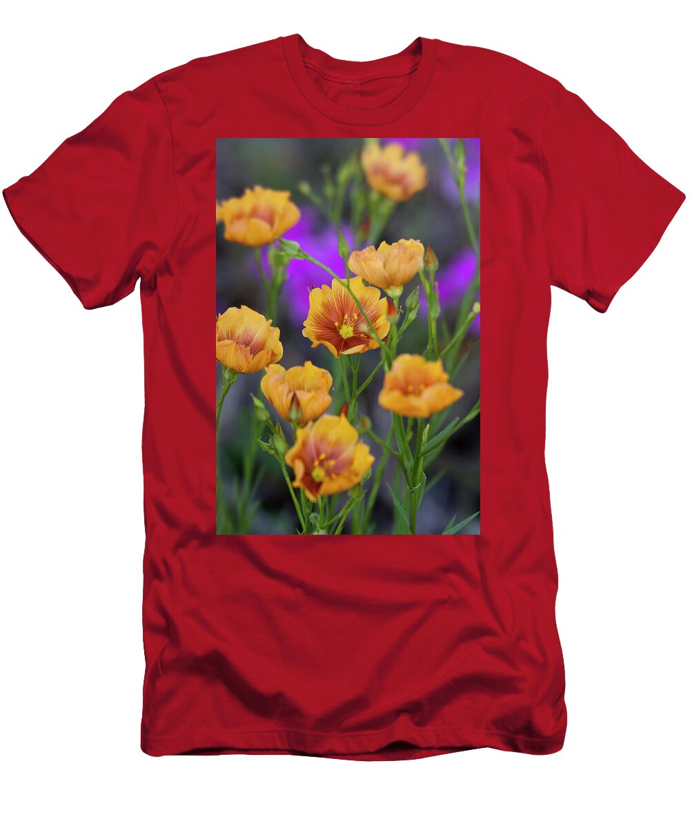 Colorful T-Shirt featuring the photograph Texas wildflower 1 by Eggers Photography