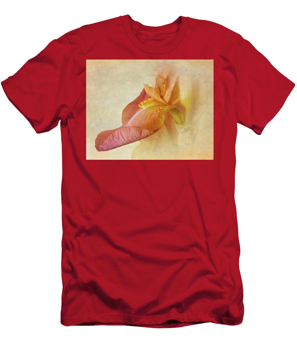 Bearded Iris T-Shirt featuring the photograph The Bearded One by David and Carol Kelly