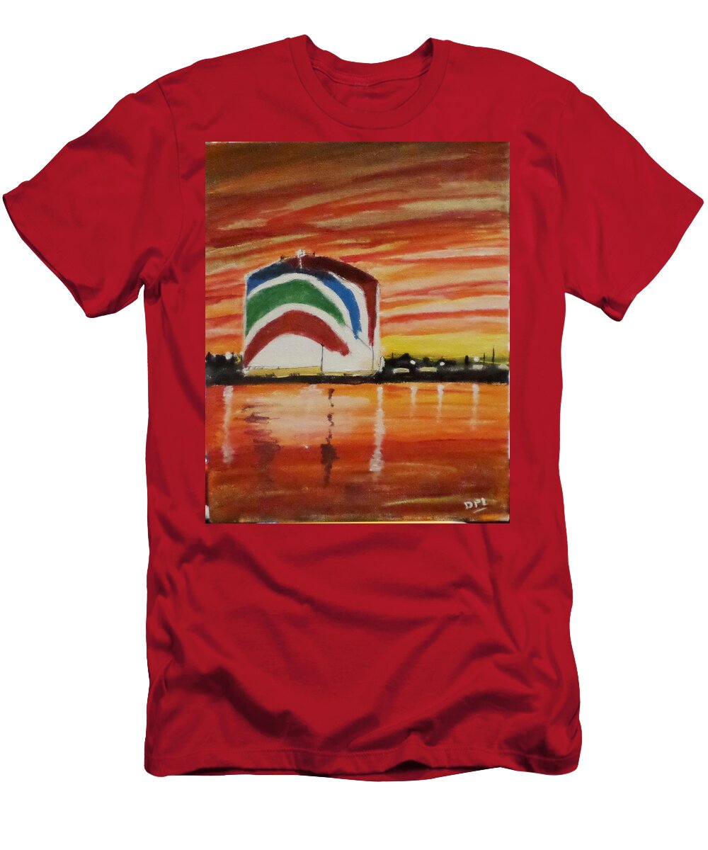 Corita LNG T-Shirt Boston Pixels - The by David Tank LeComte by