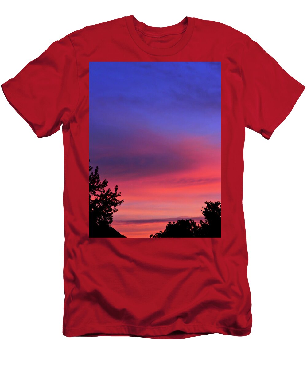 This Morning T-Shirt featuring the photograph This Morning 5 by Cyryn Fyrcyd