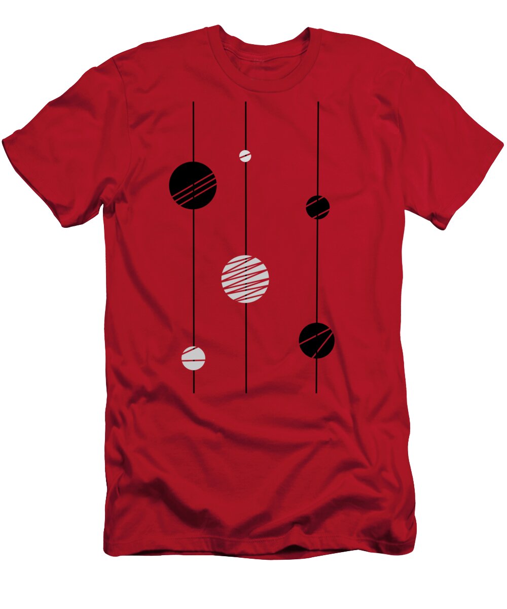 Richard Reeve T-Shirt featuring the digital art Tracks 1 by Richard Reeve