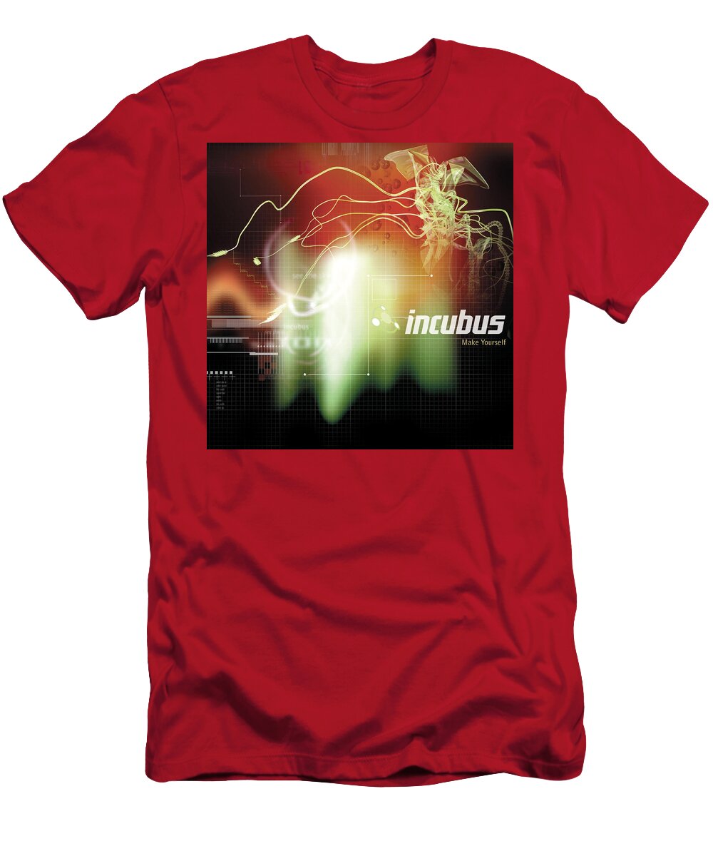 Incubus T-Shirt featuring the digital art Typography by Bruce Springsteen