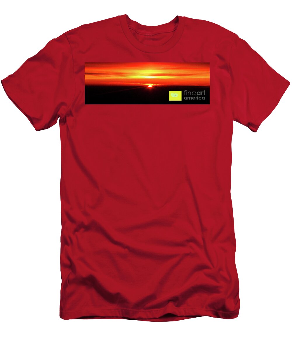  T-Shirt featuring the digital art Vk2356 by Walter Paul Bebirian