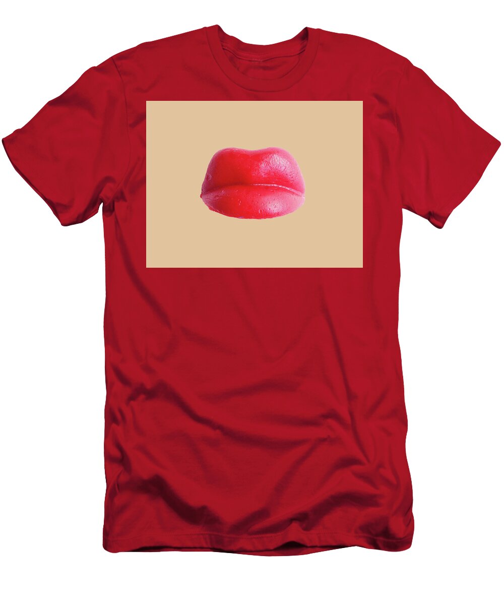 2d T-Shirt featuring the photograph Wax Lips by Brian Wallace